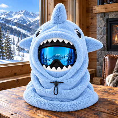 Chompski Shark Ski Hood